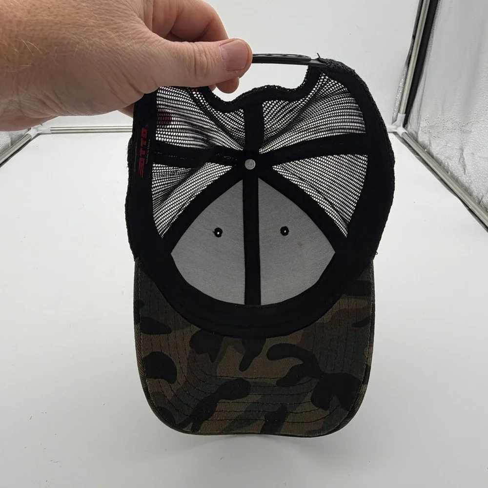 Otto Dirty Girls Rainbow Pride Camo Trucker Hat Snapback Mesh Cap Camouflage